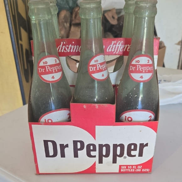 Dr Pepper Glass Bottles Set - Picture 1 of 1